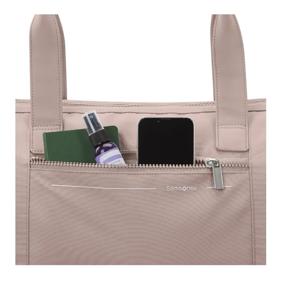 Samsonite Better Than Basic 14-inch Pink Weekender Carry-on Duffel Bag - Picture 12 of 13